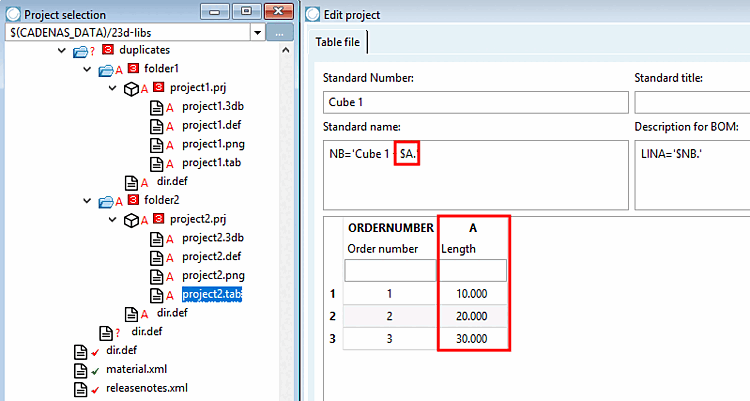 At project 2, rename variable "L" to "A"