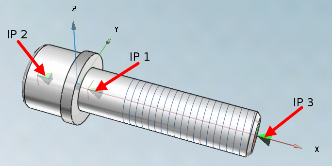 Cylinder head screw with connection points