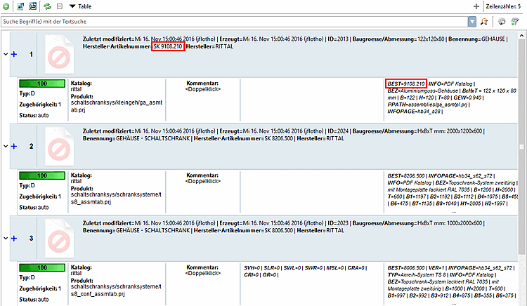 Since "SK" is removed by the regular expression, the link can be created.