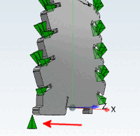 Connection point set on BoundingBox
