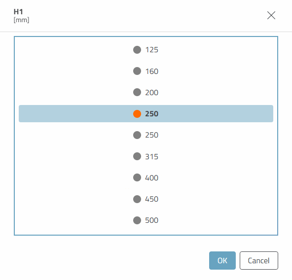Value selection