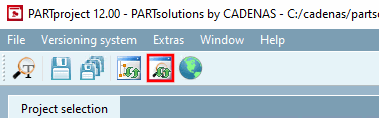 Update search index " button