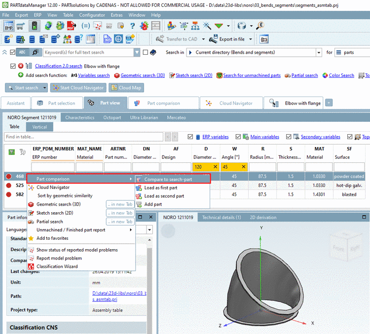 BOM list attribute "Name" now with "Prefix"