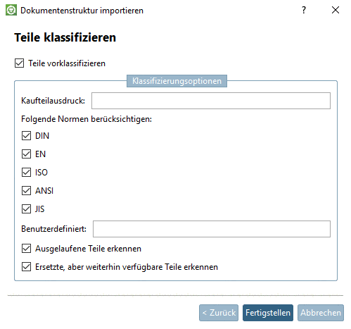 Tabbed page "Status"