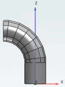 Bending angle [Bend angle] 90°