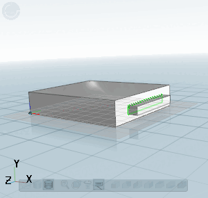 Before mirroring at plane ZX
