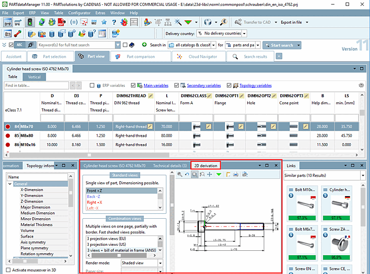 Example 1 result