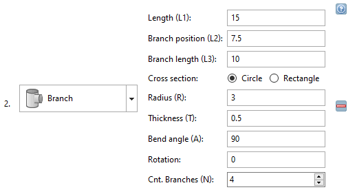 Branch " element