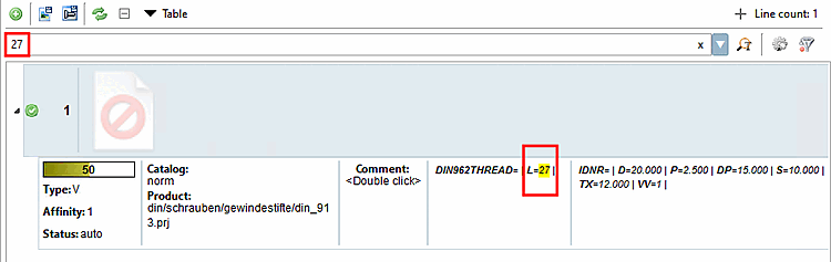 Filtering for numbers