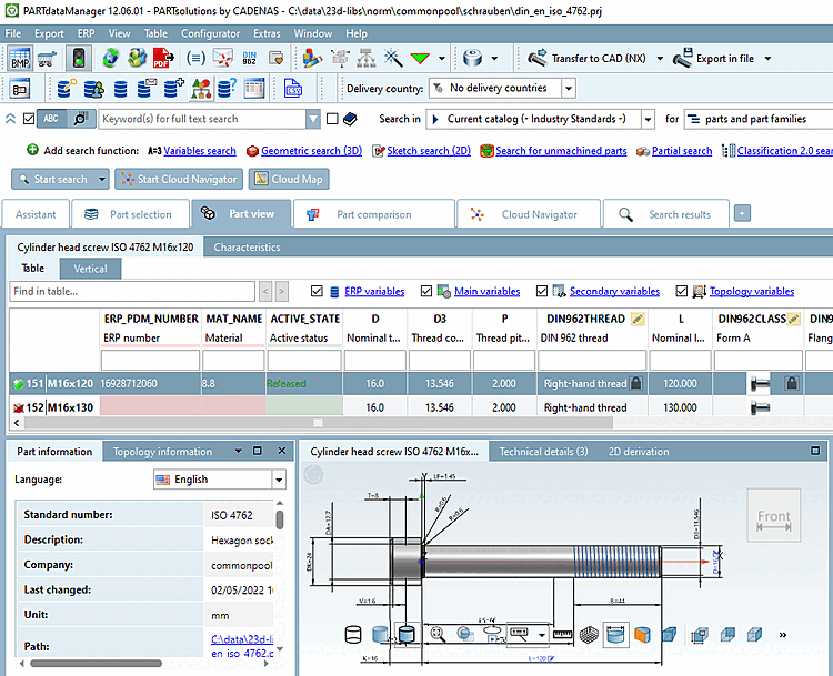 Transfer to CAD