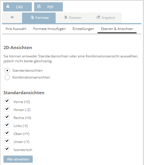 "Attribute algorithm" dialog box