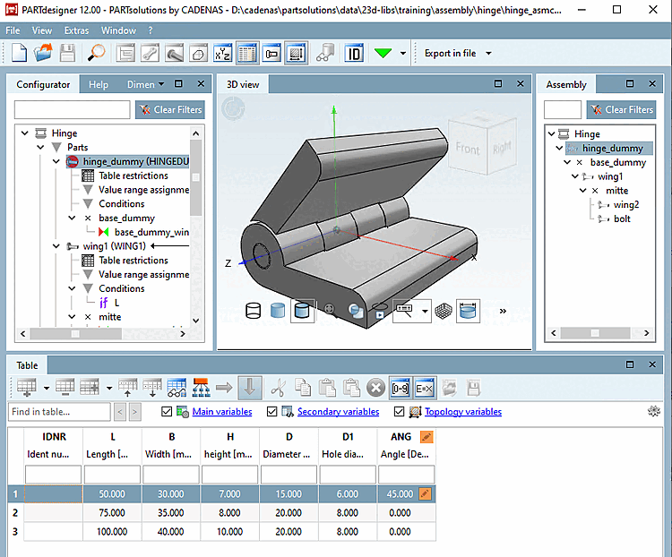 The figure shows a fully built up assembly.