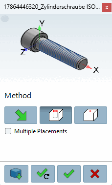 1. Select procedure [1. Select method]: before selection