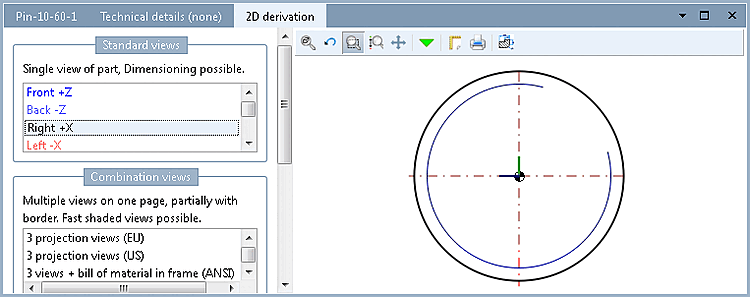PARTdataManager - Thread in 2D derivation - Right