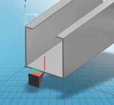 Part 1: Red axis points upwards