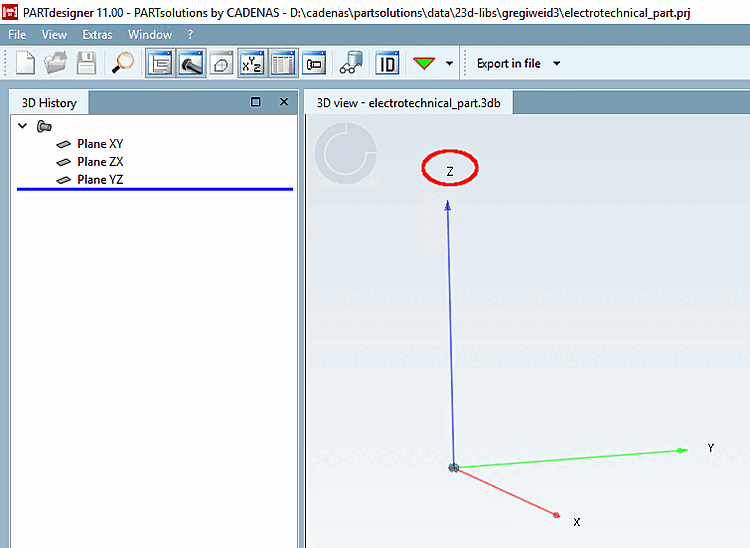 Template for 3D project with LOD (AEC – Z-axis on top)