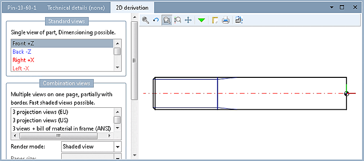 PARTdataManager - Thread in 2D derivation - Front
