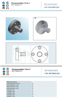 CADENAS standard template