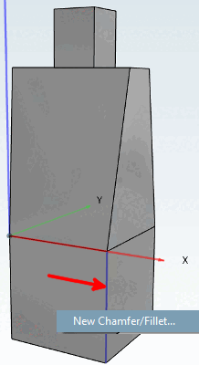 Edge selected