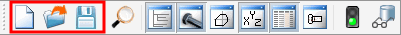 Standard [Default] " toolbar