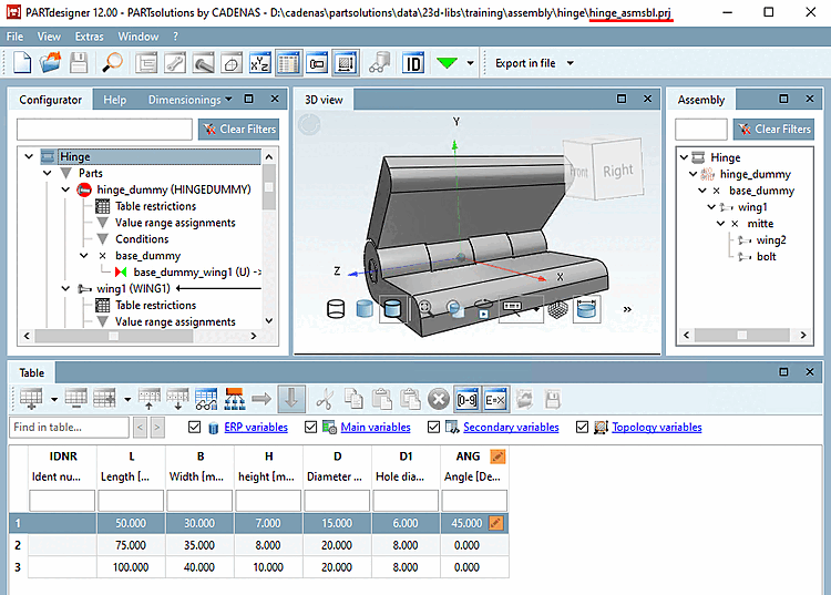 Template with complete self-assembly
